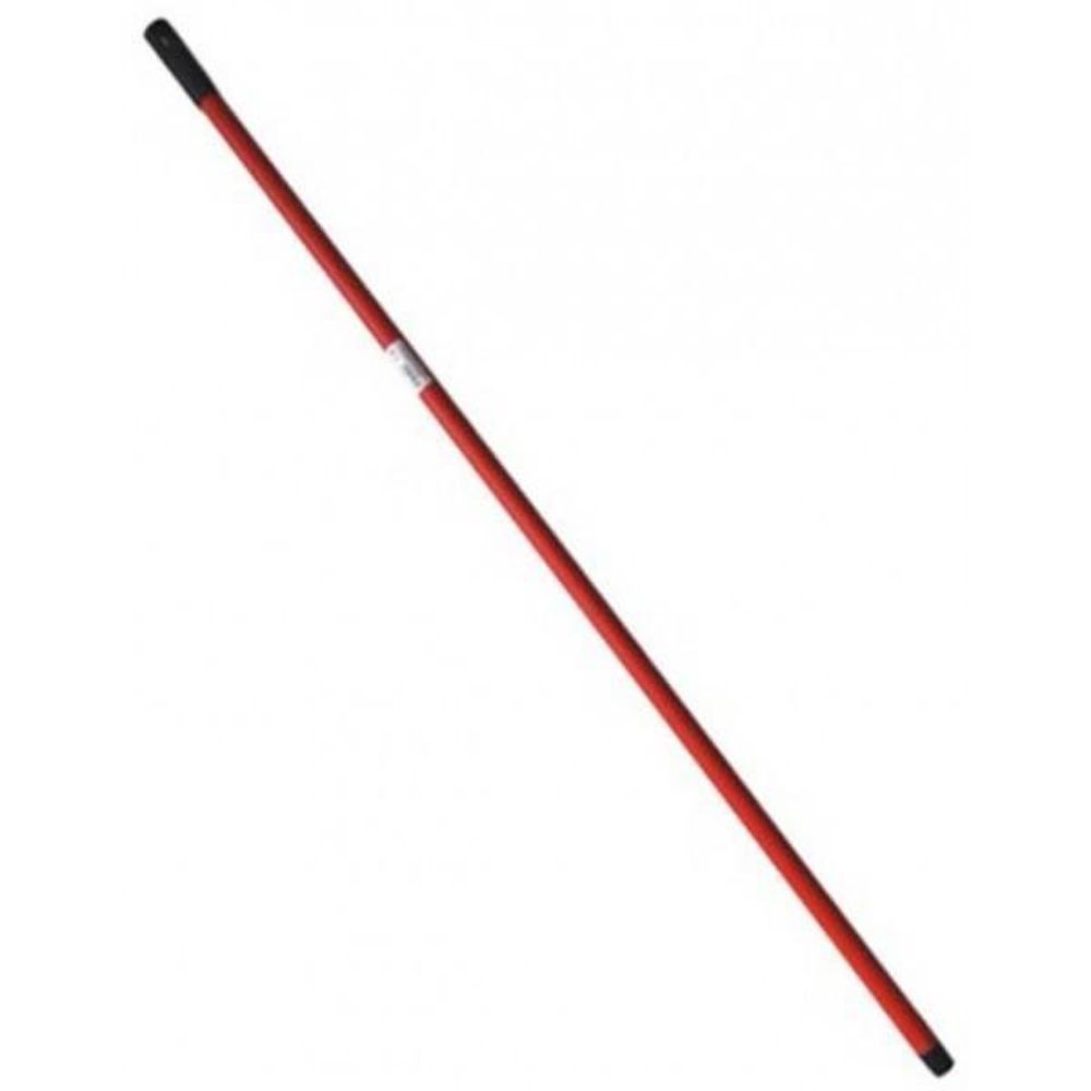 Coada Metalica, 110 cm, Matura si Mop, Culoare Rosie, Coada Metalica cu Filet si Agatatoare, Coada Matura, Coada Mop, Cozi Metalice, Coada Metalica pentru Matura, Cozi Maturi si Mopuri, Articole Curatenie