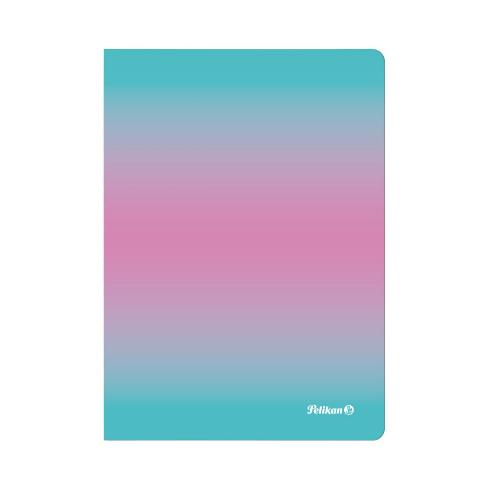Caiet A5 Color Edition 80 File, Hartie 70g/mp, Patratele, Culoare Roz/menta