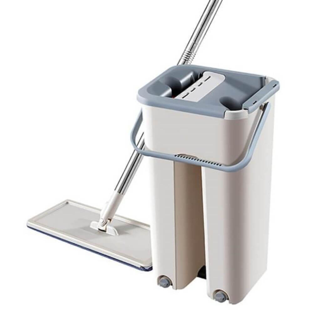 Galeata cu Mop Plat SILLGECH, Galeata Curatenie, Galeata pentru Mop, Galeti cu Storcator si Mop Plat, Galeata pentru Uz Casnic, Galeata cu Storcator si Mop Plat, Galeti cu Mop Plat, Galeata cu Storcator si Mop