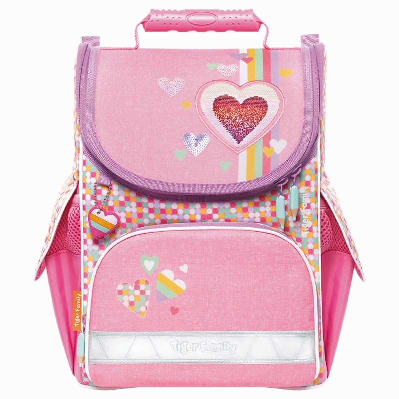 Ghiozdan Neechipat Nature Quest, Motiv Pink Amour
