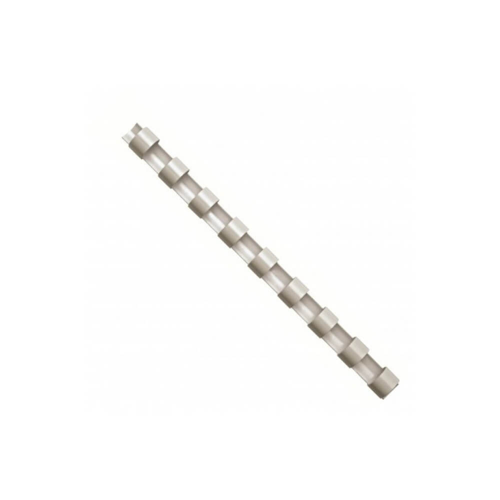 Set 100 Inele Indosariat Fellowes, Plastic, 16 mm, 125-145 Coli, Alb, Inele Plastic de Indosariat, Inele de Indosariat, Inele Indosariere, Inele pentru Indosariat, Spirale Indosariat, Spirale de Indosariat, Spirale pentru Indosariat, Inele din Plastic