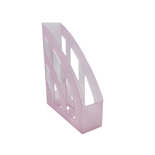Suport Dosare Plastic A4 Fuchsia Translucid Â