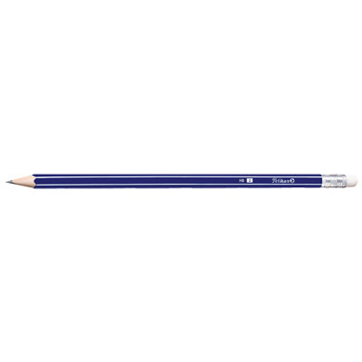 Creion Grafit,mina Hb,cu Radiera,lacuite 12b Pelikan