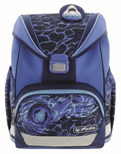 Ghiozdan Echipat Ultralight Plus, Motiv Blue Shark