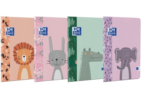 Caiet Oxford, A5, 24 File, Hartie Optik 90g/mp, Pefc, Tip I, Colturi Rotunjite, Motiv Kids