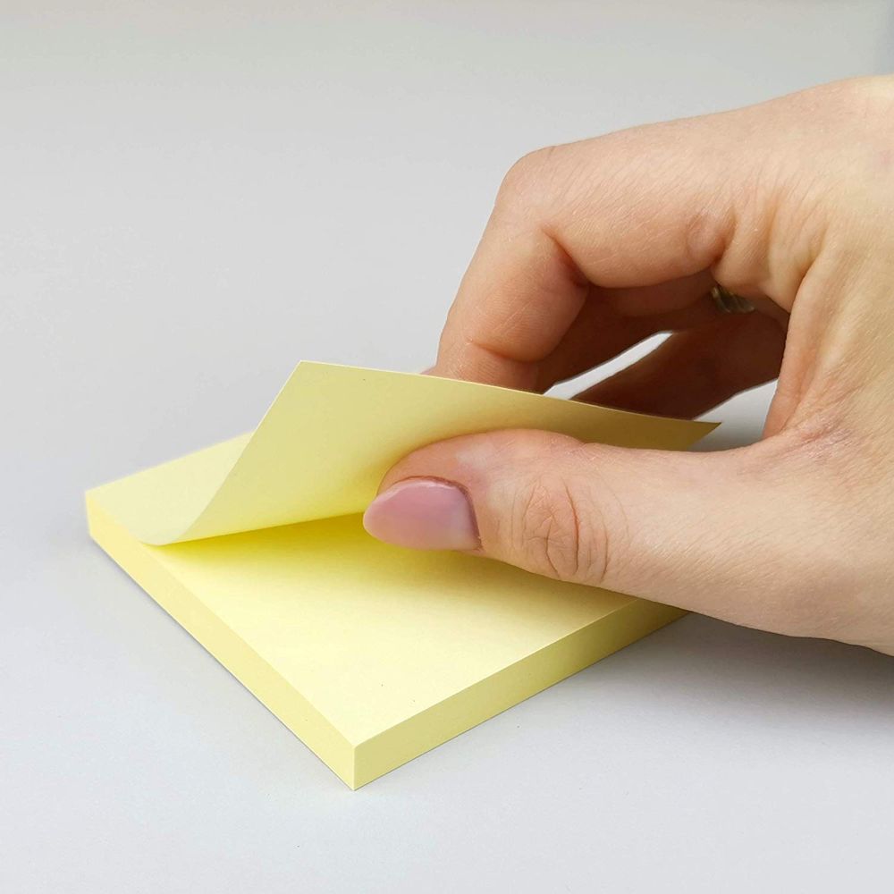 Notite Adezive Kores, 100 File, 75x75 mm, Galben Pal, Bloc Notes, Sticky Notes, Post-it, Post-it-uri, Bloc de Hartie, Notite pentru Birou, Notite Adezive pentru Birou, Memo Adezive, Notite Adezive Galbene, Notite Adezive Colorate