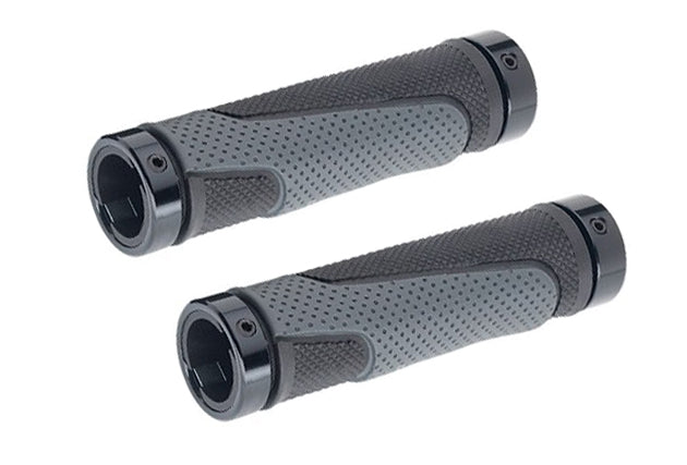 Mansoane - Strike Inele Blocare Din Aluminiu - Tpr Forma Egonomica - Bi-color (negru - Gri) - 130mm