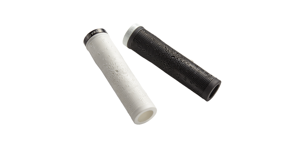 Mansoane Velo - Warp - Vexk - 130mm Fixare: Inele Blocare - Alb
