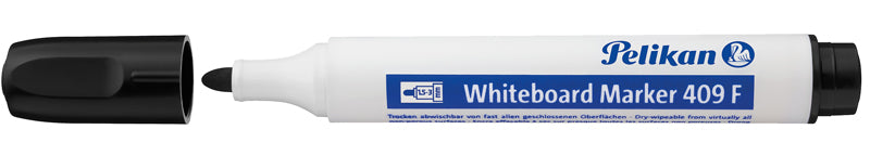 Marker Whiteboard 409 Varf Rotund Negru