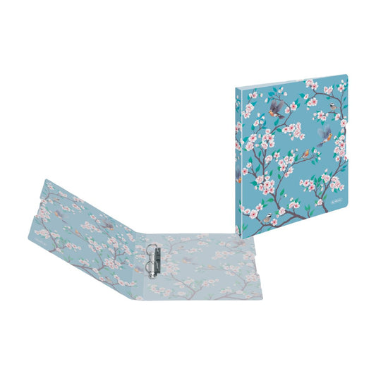 Caiet Mecanic A4 2 Inele 16 Mm Motiv Ladylike Birds