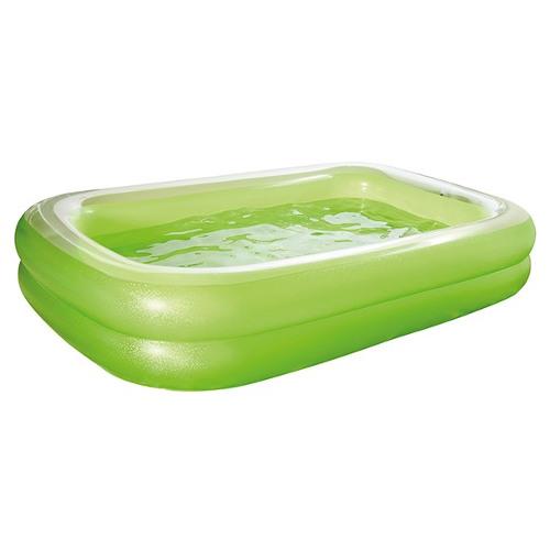 Piscina Gonflabila Cu 2 Inele Verde Neon