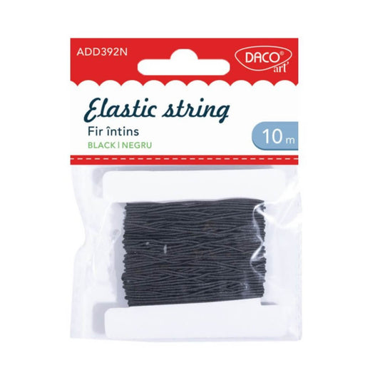 Fir Elastic Daco, 10 m, Negru