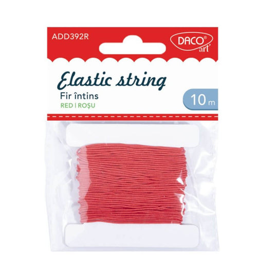 Fir Elastic Daco, 10 m, Rosu