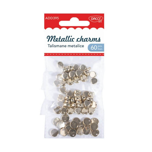 Set 60 Talismane Daco, Diverse Dimensiuni, Metal Auriu