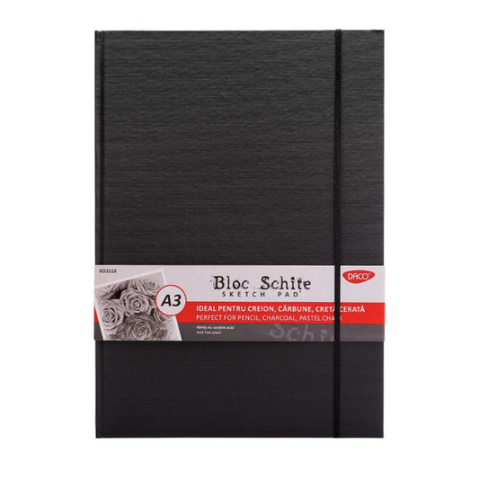 Bloc pentru Schite Daco A3, 80 File, 110 g/mÂ?