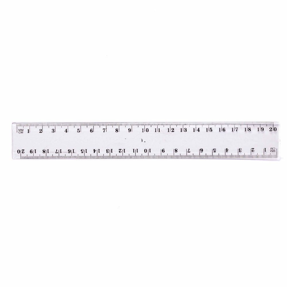 Rigla din Plastic, Dimensiune 200 mm