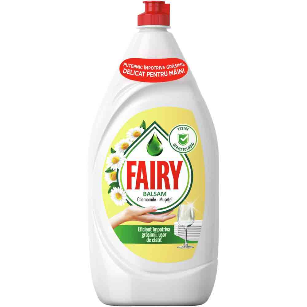 Detergent de Vase Fairy Sensitive Chamomile, 800 ml