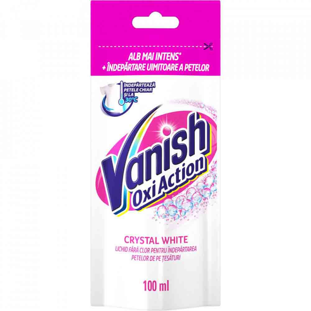 Solutie pentru Scos Pete Vanish White Lichid, 100 ml