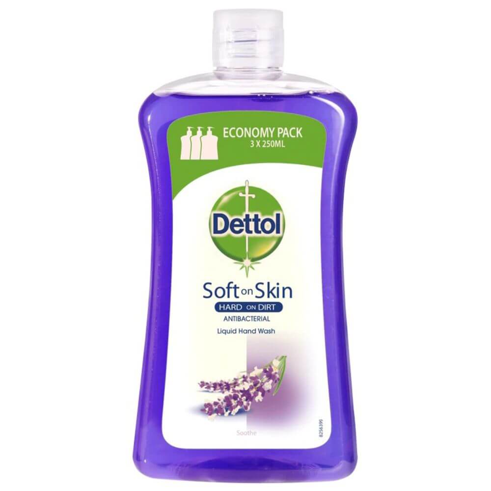 Rezerva Sapun Lichid Antibacterian DETTOL, 750 ml, Aroma Floare de Liliac, Sapun Hidratant, Sapun Antibacterian, Rezerva Sapun, Sapun Lichid DETTOL, Sapunuri Lichide Antibacteriene DETTOL, Sapunuri Antibacteriene, Sapun Lichid pentru Ingrijirea Mainilor