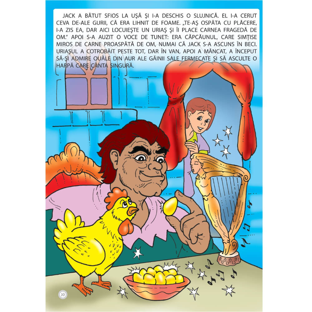 Jack si Vrejul de Fasole, Carte de Colorat B5