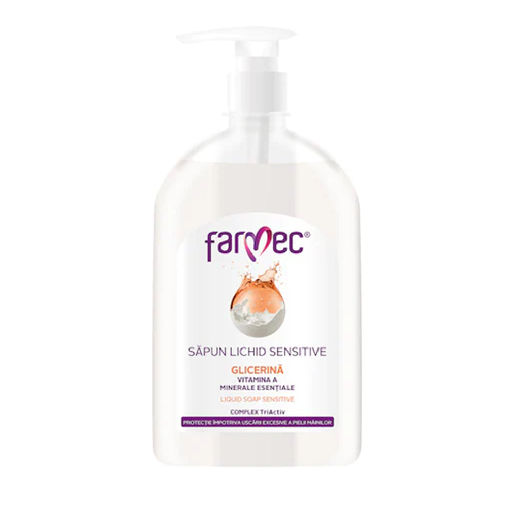Sapun Lichid Farmec Sensitive, 500 ml