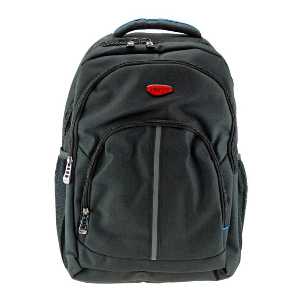 Ghiozdan DACO pentru Scolari, Dimensiuni 46x33x20 cm, Compartiment pentru Laptop, Material Poliester, Culoare Negru, Ghiozdane Scolari, Ghiozdane Scoala, Ghiozdan Liceu, Ghiozdane Adolescenti, Ghiozdane DACO, Ghiozdan Negru, Ghiozdan pentru Laptop