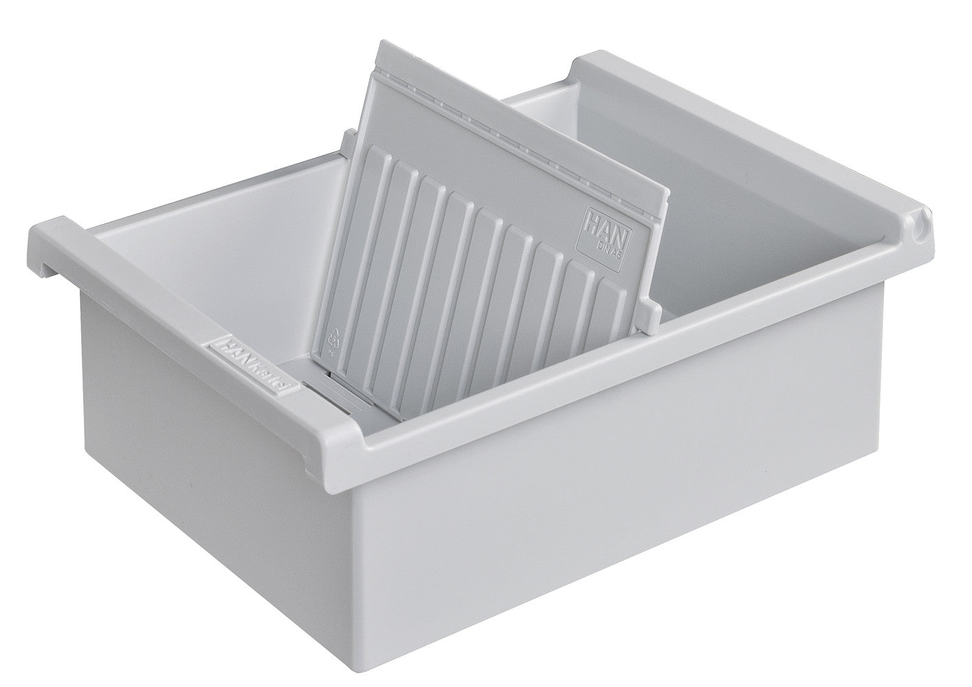 Fisier Liniar A5, Pentru 800 Fise Cartonate, Cu 1 Separator Cu Index, Han - Gri Deschis