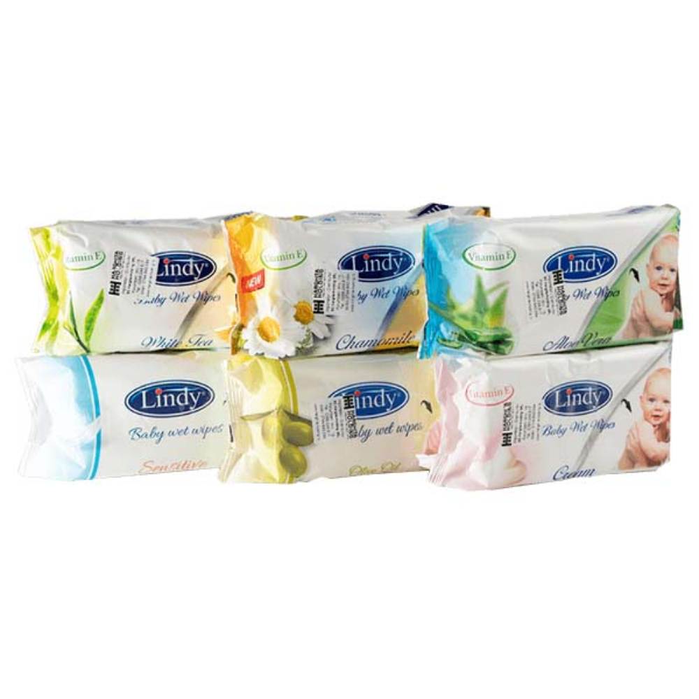 Servetele Lindy Umede, 64 Buc/Pachet