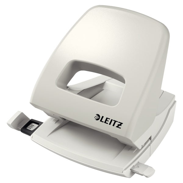 Perforator Plastic Leitz 5005 Nexxt Series, 25 Coli, Gri
