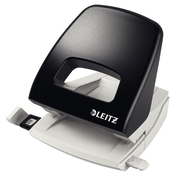 Perforator plastic Leitz 5005 NeXXt Series, 25 coli, negru