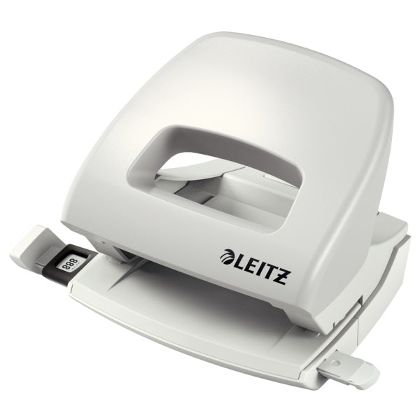 Perforator Plastic Leitz 5038 Nexxt Series, 16 Coli, Gri