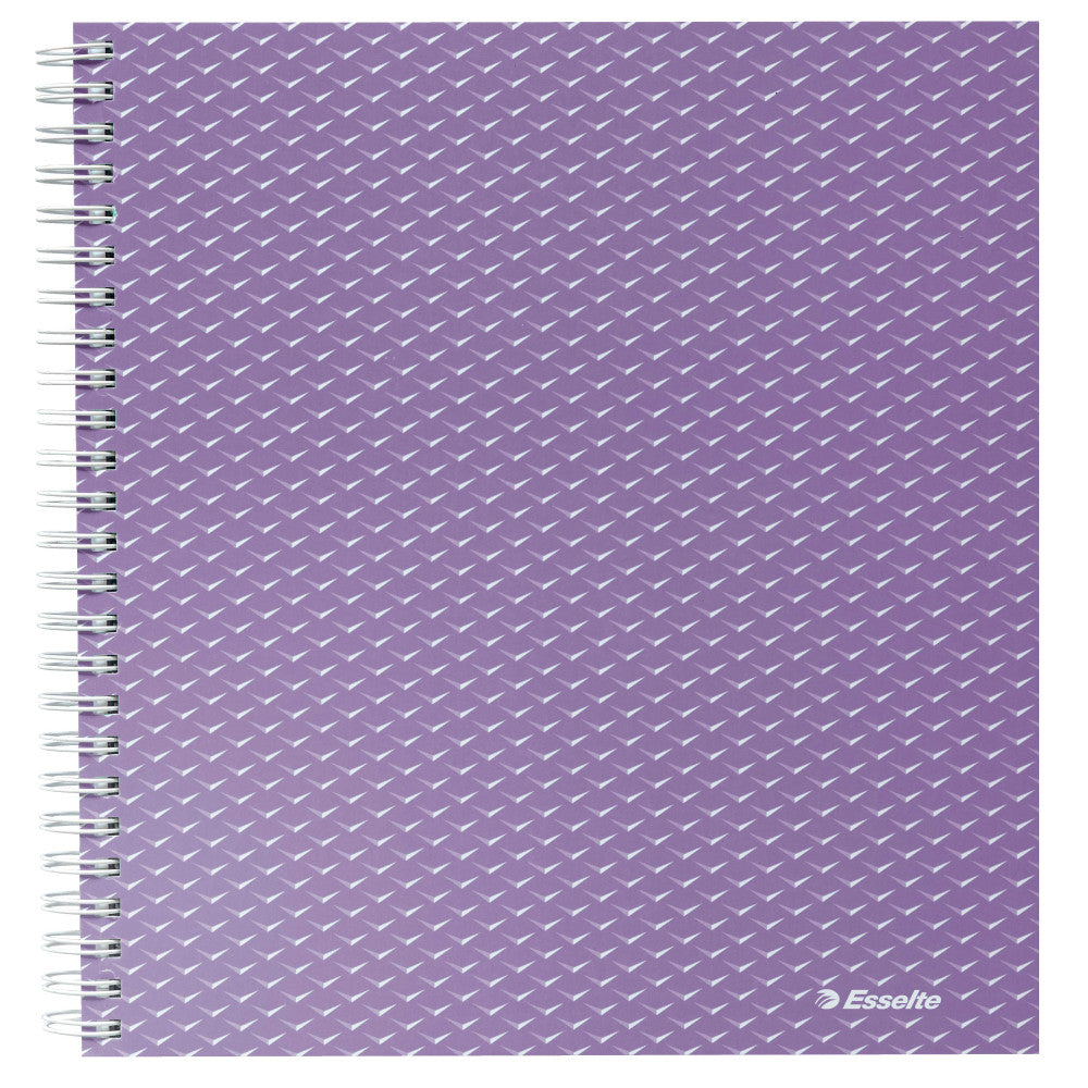 Caiet Birou Spira A5 80 File Aritmetica Lavanda Coperta Carton Colour'breeze Leitz