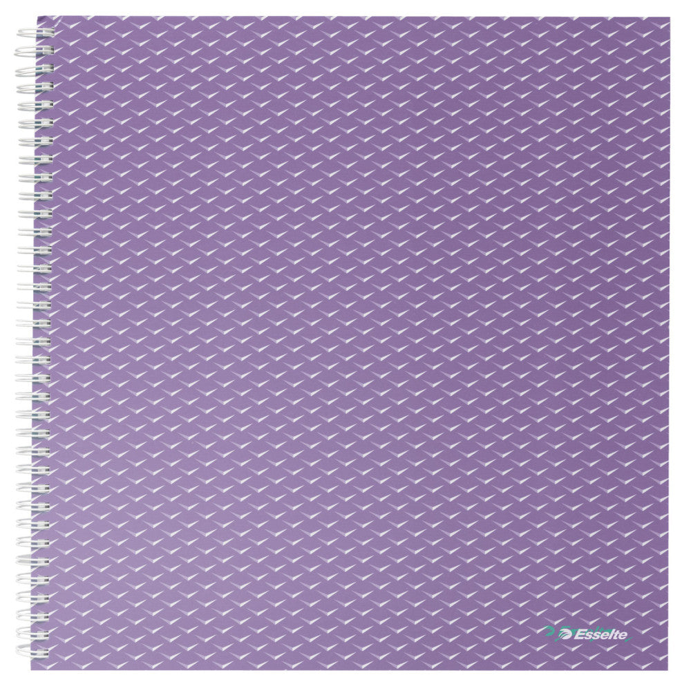 Caiet Birou Spira A4 80 File Dictando Lavanda Coperta Carton Colour'breeze Esselte