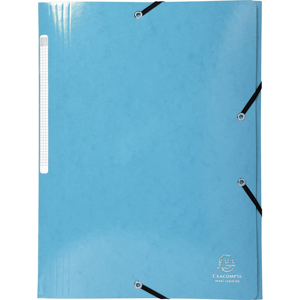 Mapa Carton Cu Elastic 600g Bleu Exacompta