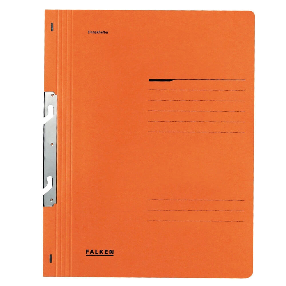Dosar Carton Incopciat 1/1 Portocaliu Falken/exacompta