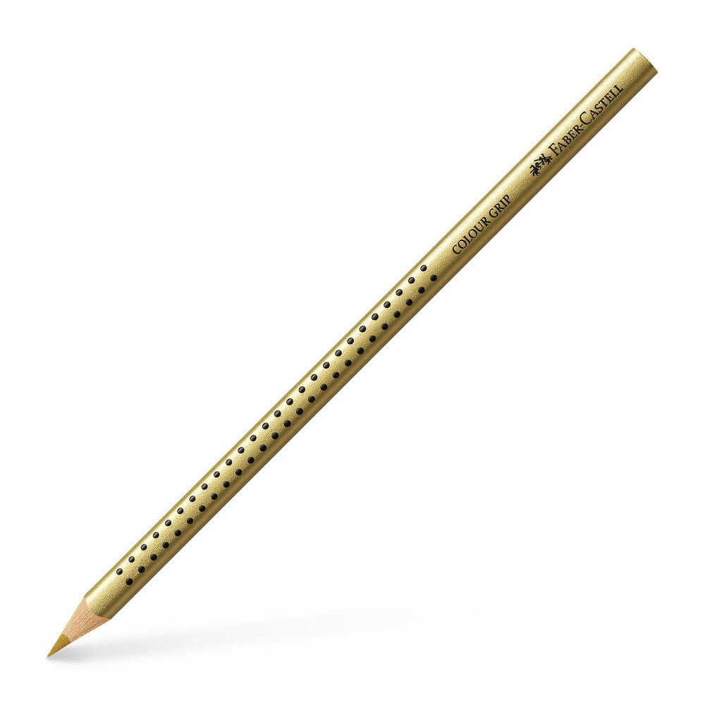 Creion Colorat Grip Auriu Faber-castell