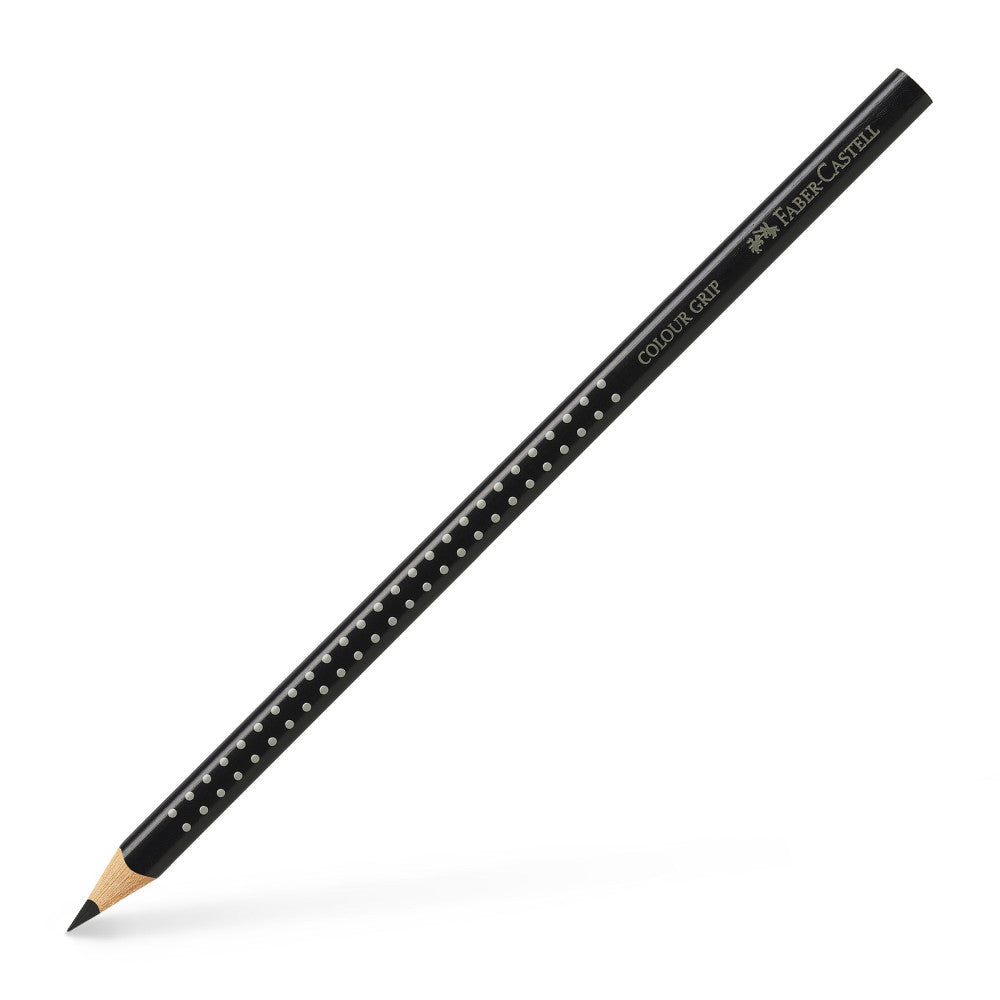 Creion Colorat Grip Negru Faber-castell