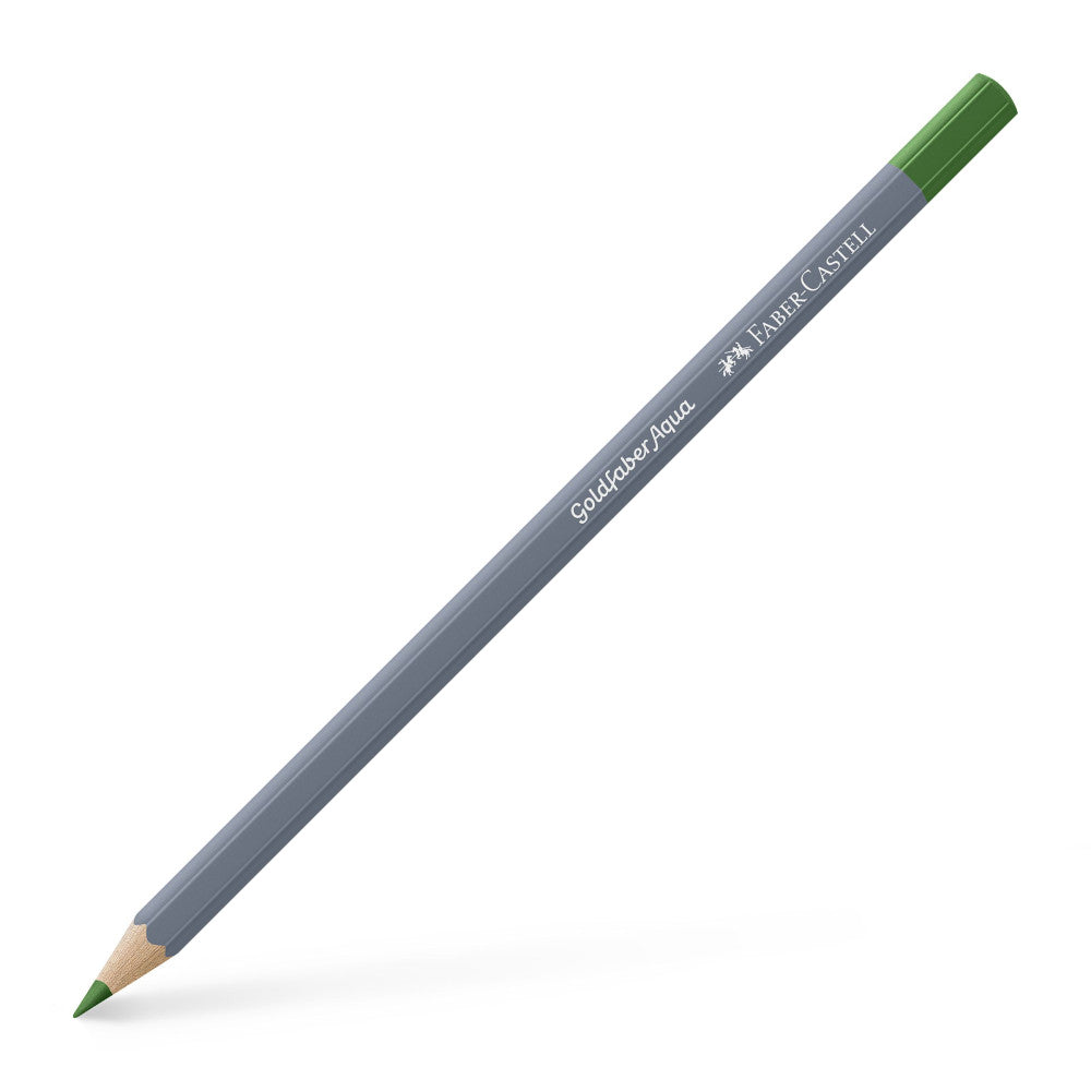 Creion Colorat Aquarelle Verde Permanent 266 Goldfaber Faber-cas