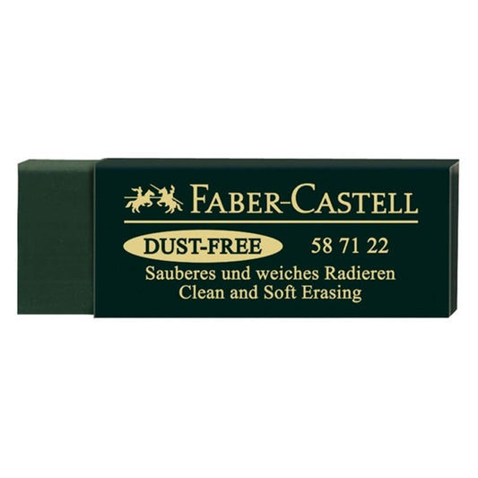 Radiera cu Ambalaj Protector Faber – Castell Dust Free 20, Verde, Rechizite Scolare, Radiera pentru Desen, Radiera Ieftina, Radiera Faber – Castell, Radiera Scoala, Guma de Sters pentru Creion, Guma de Sters Faber Castell, Gume de Sters