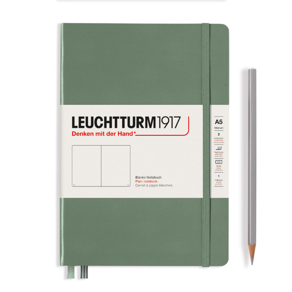 Caiet A5 Velin Coperta Rigida Olive Leuchtturm