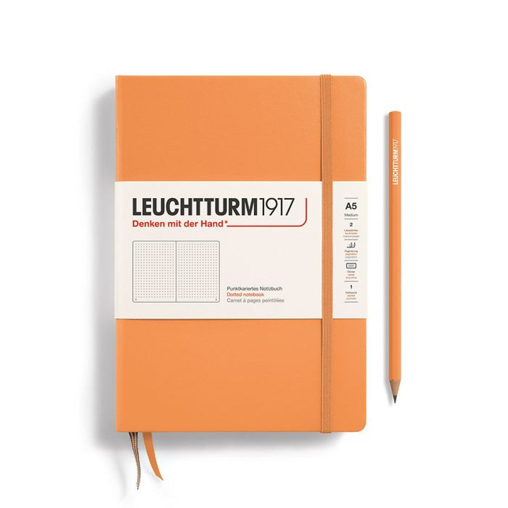 Caiet A5 Punctat Coperta Rigida Piersica Leuchtturm