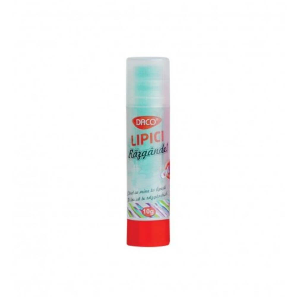 Lipici Solid DACO, Model Razgandel, 10 g, Lipici cu Uscare Lenta, Lipici Scoala, Lipici Solid Mic, Lipici Solid, Lipici pentru Craft, Lipici Daco Solid, Lipici Razgandel