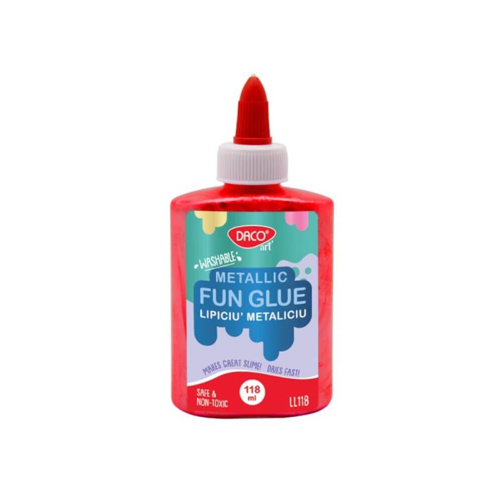 Lipici Lichid Metalic DACO, Model Lipiciu Metaliciu, 177 ml, Lipici cu Uscare Rapida, Lipici Scoala Lichid, Lipici Scoala Metalic, Lipici Metalic Daco, Lipici Lichid Metalic Daco, Lipici Metalic