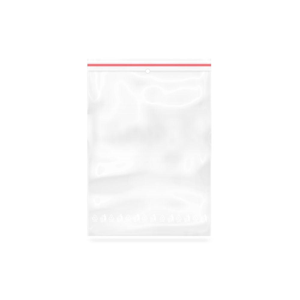 CASA OFFICE Pungi cu Fermoar ( Ziplock ), Dimensiune 80x120 mm 100 Buc/Set