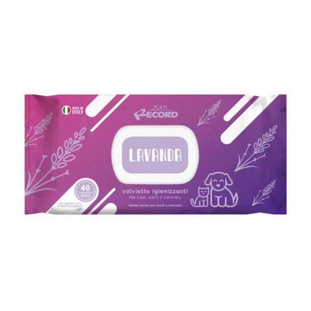 Servetele Igienice Maxi Record cu Lavanda, 40 Buc/Pachet