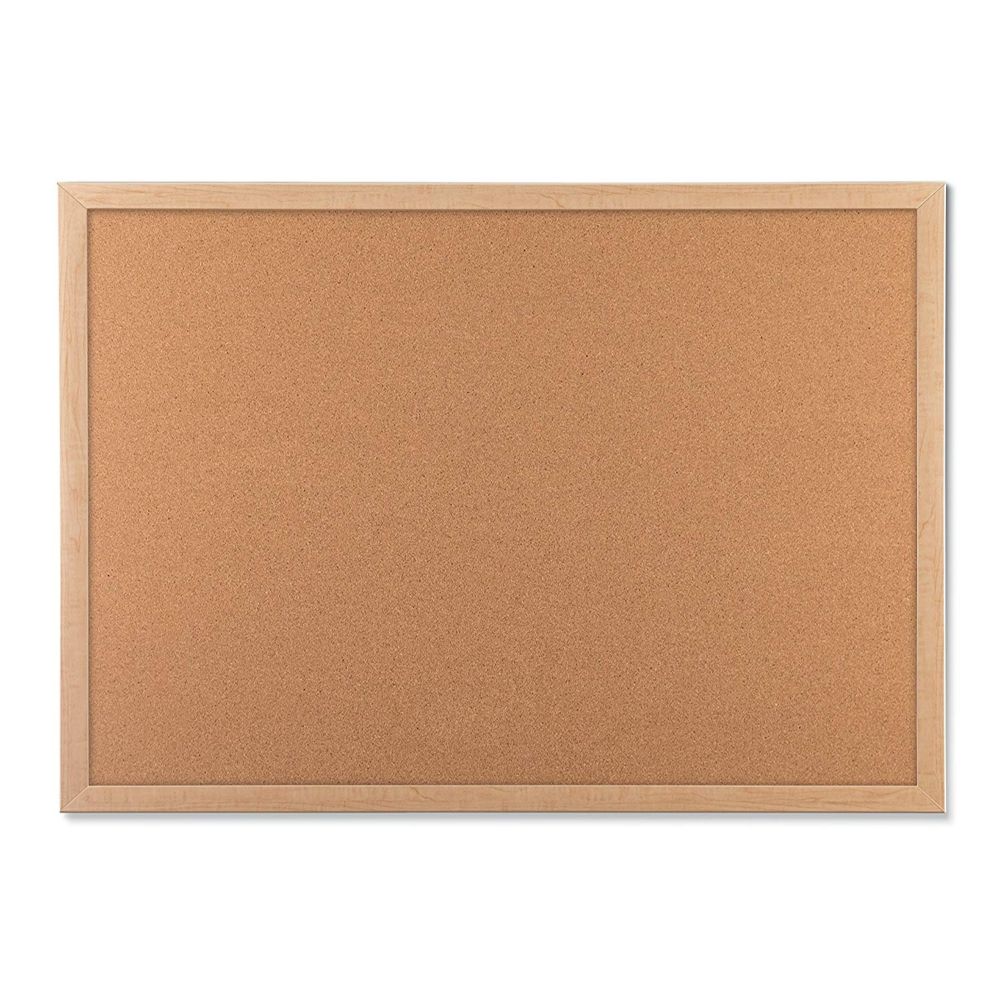Panou din Pluta, 60x90 cm, Rama din Lemn, Tabla din Pluta Naturala Presata Ideala pentru Afisare, Panouri din Pluta