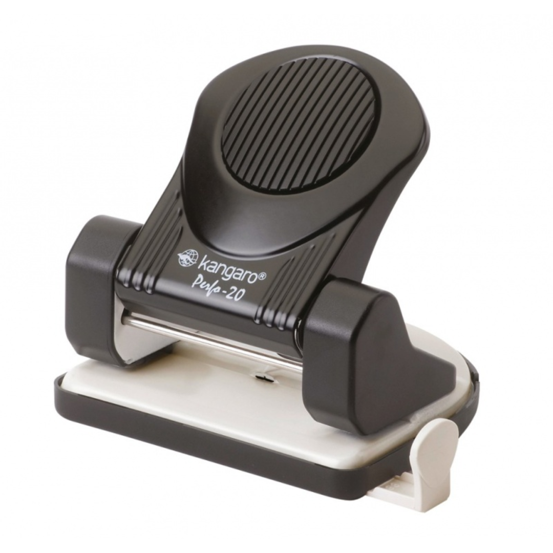 Perforator Metalic 20 Coli, Kangaro Perfo 20 - Negru