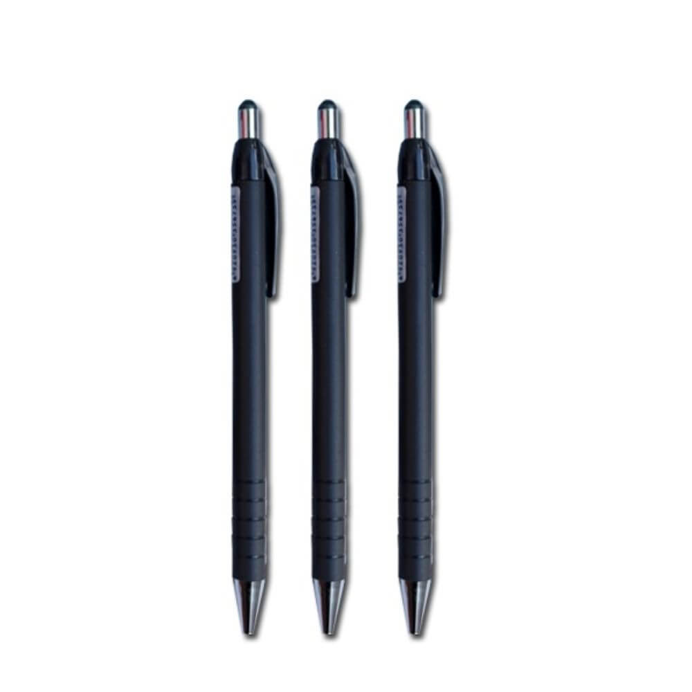 Pix AIHAO, 24 Buc/Set, Varf 0.7 mm, Scriere Neagra, Retractabil, Corp Plastic Negru, Pixuri AIHAO 567, Pixuri Scoala, Pixuri Negre, Pix Negru, Set Pixuri, Set Pixuri Negre, Set Pixuri Scoala, Pixuri cu Mecanism, Pixuri Colorate