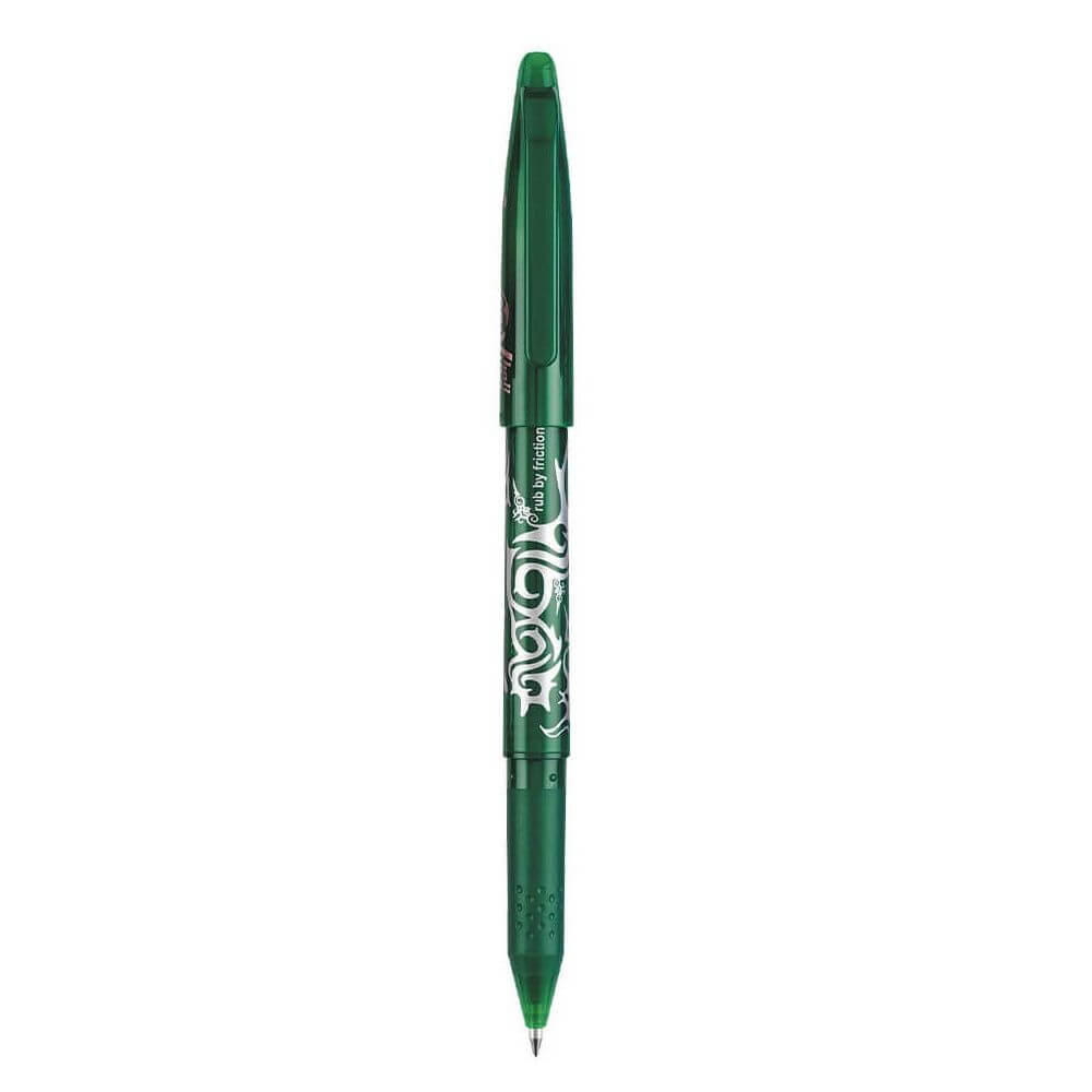 Pix Roller PILOT Frixion, Varf 0.7 mm, Mina Verde, Corp Plastic cu Radiera, Pix Verde, Rollere, Pixuri Scolare, Instrumente de Scris, Pixuri Roller din Plastic, Rechizite, Pixuri Roller, Pixuri Roller Pilot, Pixuri Scoala, Pixuri Verde