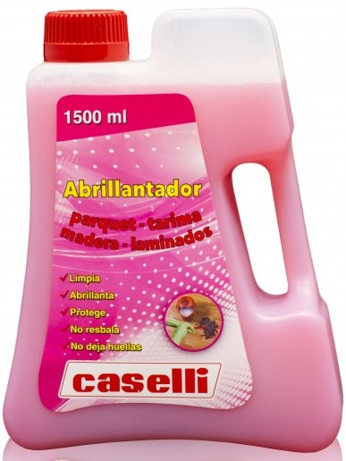 Detergent Caselli - A10, Curatare, Polishare, Stralucire, Pt. Parchet Si Lemn, 1.5 Litri - Roz